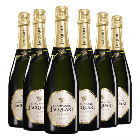 Brut Mosaïque sous étui - Champagne JACQUART par 6x75cl