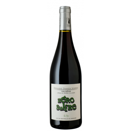 Côtes du Rhône-Villages AOP  Zéro Sulfite  - Domaine Damien Marres