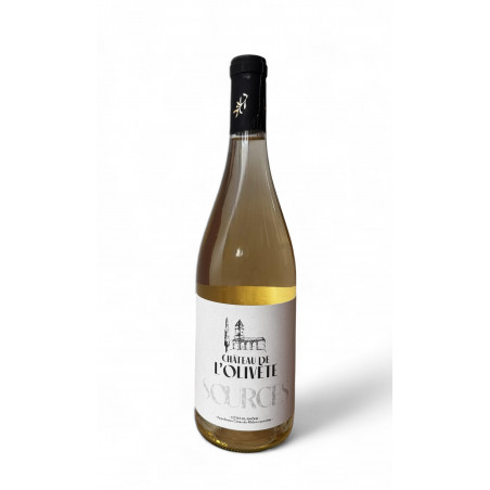 Côte du Rhône Blanc cuvée Sources - Château l'Olivete