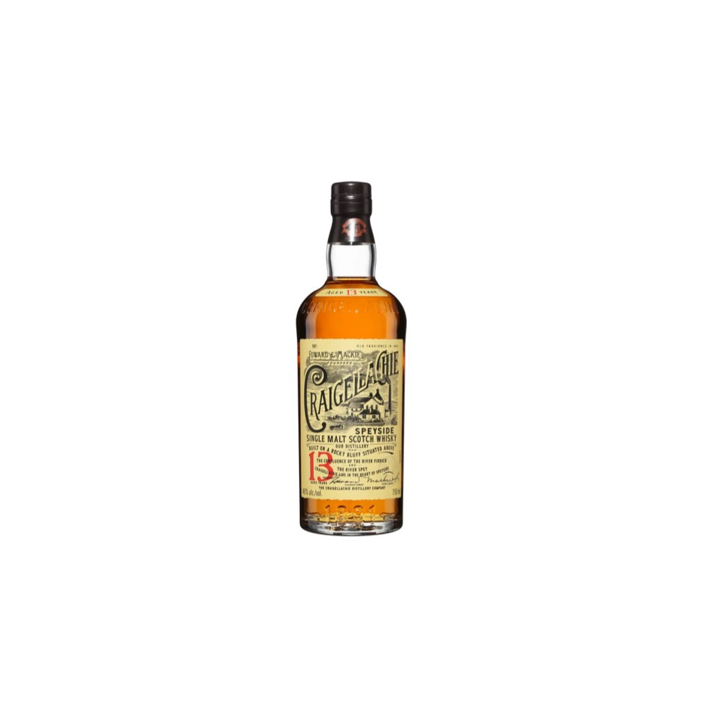 CRAIGELLACHIE 13 ans Single Malt Whisky 46° -  Ecosse