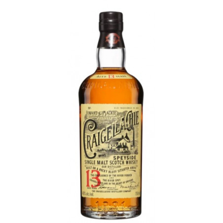 CRAIGELLACHIE 13 ans Single Malt Whisky 46° -  Ecosse