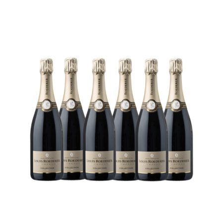 6x75 cl Champagne collection 245 étui- LOUIS ROEDERER