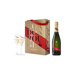 Coffret Cordon Rouge Brut + 2 verres